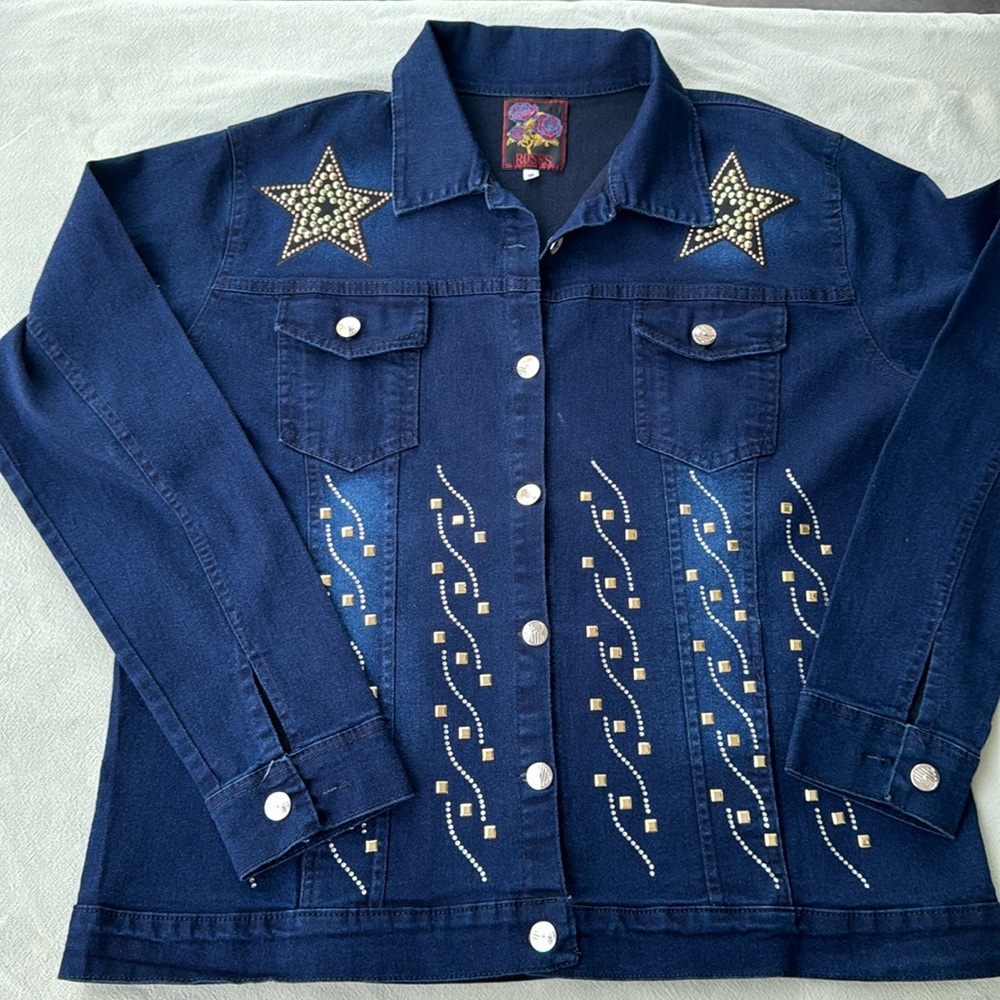 Denim jacket size L
